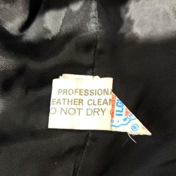 Braetan Vintage Union Made Double Breasted Cropped Jacket Suede Accents Size Med - Picture 14 of 15